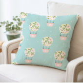 Hete luchtballon ontwerpkussen kussen