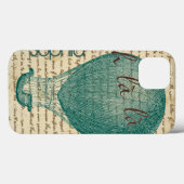 Hete luchtballon op handschrift Oh La La! Case-Mate iPhone Case (Achterkant (horizontaal))