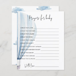 Hete luchtballon Party spel | Gebed voor baby