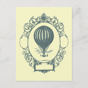  hete luchtballon piloot verjaardagsfeest briefkaart