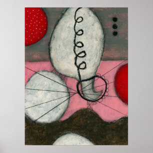 Hete Luchtballon Poster Wall Art