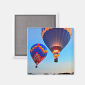 Hete Luchtballon Rides Nieuwe Smyrna Beach FL Magn Magneet (Voorkant / Achterkant)