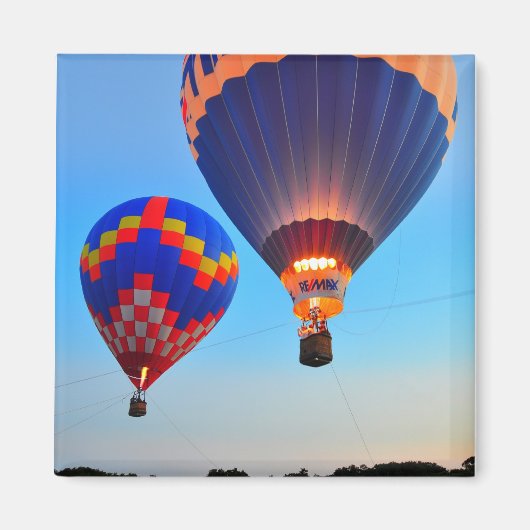 Hete Luchtballon Rides Nieuwe Smyrna Beach FL Magn Magneet (Voorkant)