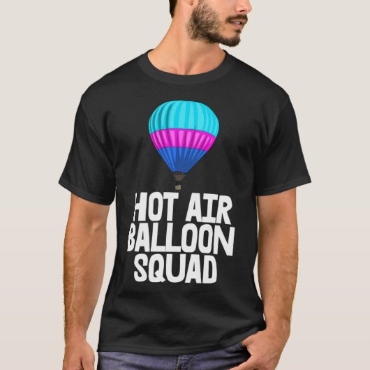 Hete Luchtballon Squad T-shirt Hete Luchtballon Sh (Voorkant)