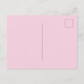 Hete luchtballon stijgt door katoenen Snoep SkY Briefkaart (Achterkant)