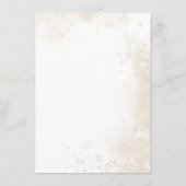 Hete Luchtballon Teddy Bear Clouds Bird Baby showe Informatiekaartje (Achterkant)