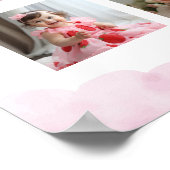 Hete Luchtballon Verjaardag 12 Foto Mijlpaal Poste Poster (Hoek)