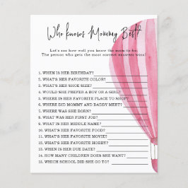 Hete luchtballon - Wie kent mama het beste