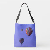 Hete luchtballon, zweef boven de rest crossbody tas (Achterkant)