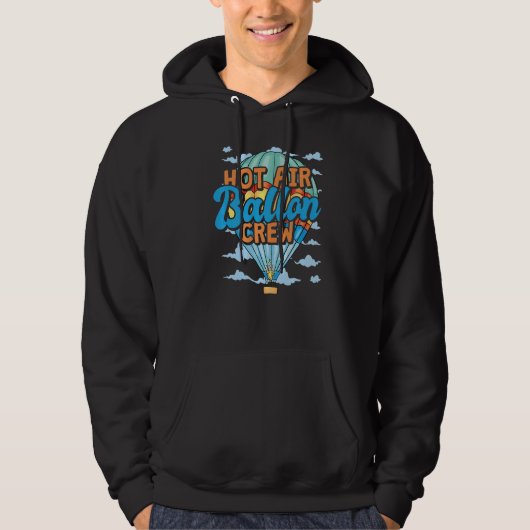 Hete Luchtballonbemanning 1 Hoodie (Voorkant)