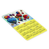 Hete Luchtballonnen 2012 Kalender Magneet (Rechterzijde)
