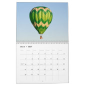 Hete luchtballonnen 2026 kalender (Mar 2027)
