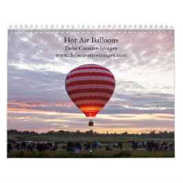 Hete luchtballonnen 2026 kalender