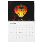 Hete luchtballonnen 2026 kalender (Mar 2027)