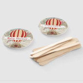 Hete Luchtballonnen  Avontuur Baby shower Handwaaier (Niet-gemonteerd)