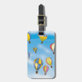 hete luchtballonnen bagagelabel (Voorkant verticaal)