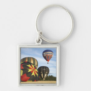 hete luchtballonnen bij Wanaka, Zuidereiland, Nieu Sleutelhanger