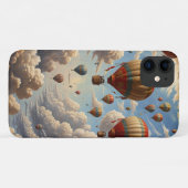 Hete luchtballonnen Blue Sky Clouds Sunset  Case-Mate iPhone Case (Achterkant (horizontaal))