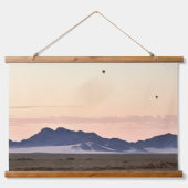 Hete luchtballonnen boven Sossusvlei Hangend Wandkleed (Voorkant)