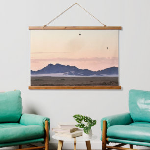 Hete luchtballonnen boven Sossusvlei Hangend Wandkleed