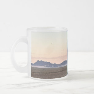 Hete luchtballonnen boven Sossusvlei Matglas Koffiemok