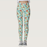 Hete Luchtballonnen en Witte Wolken Patterned Leggings<br><div class="desc">Deze leggings zijn voorzien van mijn geschilderde illustraties van heteluchtballonnen en witte wolken tegen een zachte blauwe lucht. Ballonnen in rood,  geel,  groen,  blauw en sinaasappel illustreren deze yogabroek.</div>
