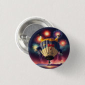 Hete Luchtballonnen Festival Lake Havasu Ronde Button 3,2 Cm (Voorkant /achterkant)