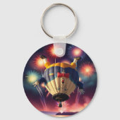 Hete Luchtballonnen Festival Lake Havasu Sleutelhanger (Voorkant)