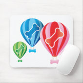 "Hete Luchtballonnen" Mousepad Muismat (Met muis)