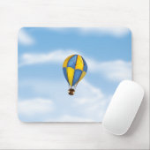 hete luchtballonnen muismat (Met muis)