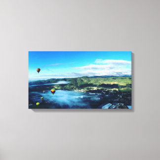 Hete Luchtballonnen, Napa Valley Canvas Afdruk