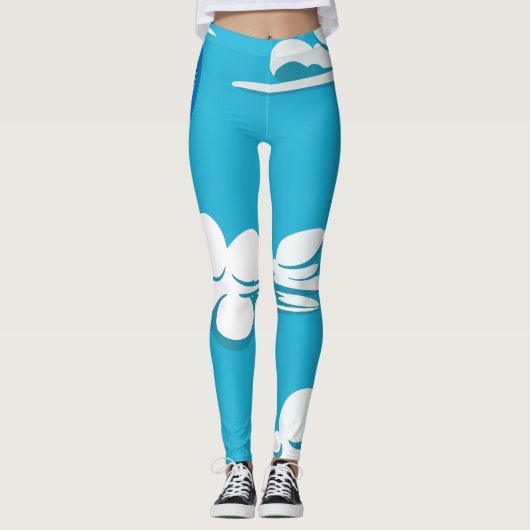 Hete luchtballonnen op Leggings (Voorkant)