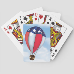 hete luchtballonnen pokerkaarten