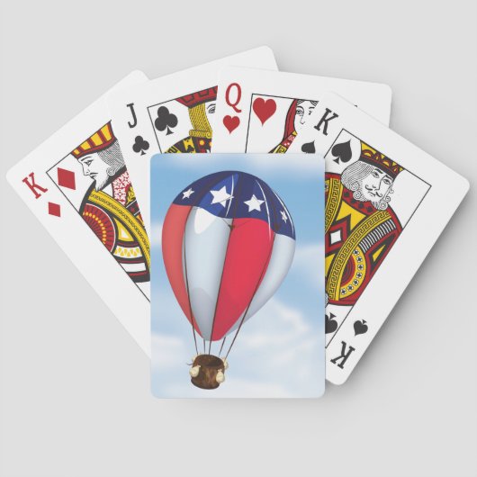 hete luchtballonnen pokerkaarten (Achterkant)