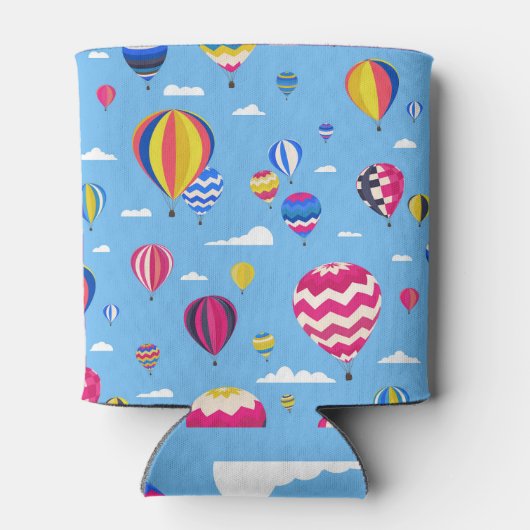 Hete Luchtballonnen Sky Avontuur Blikjeskoeler (Achterkant)