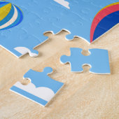 Hete Luchtballonnen Sky Avontuur Legpuzzel (Zijkant)