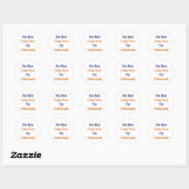 Hete Mannen komen uit Nederland Ronde Sticker (Vel)