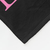 Hete Meisjes Eten Havermout Funny Design Fleece Deken (Hoek)