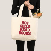 HETE MEISJES LEZEN BOEKEN - Jumbo Canvas tas ❤️🔥 (Voorkant (product))