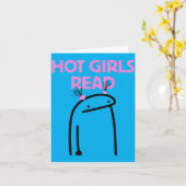 Hete Meisjes Lezen Kaart (Gele Bloem)