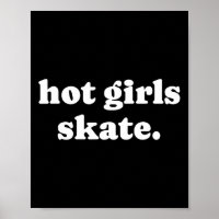 Hete Meisjes Skaten - Skater Girl Skateboarden Rol