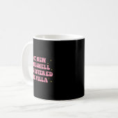 Hete nieuwe bombshell is de villa binnengekomen koffiemok (Voorkant links)