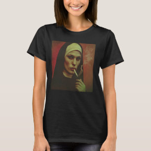 Hete non rookt sigaret, rebelse non t-shirt