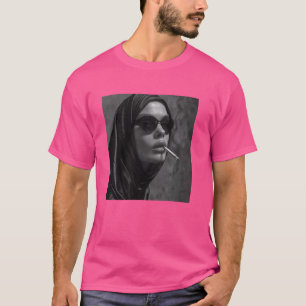 Hete non rookt sigaret, rebelse non t-shirt