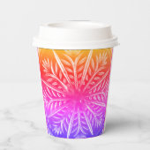 Hete of koude drank papieren bekers (Achterkant)