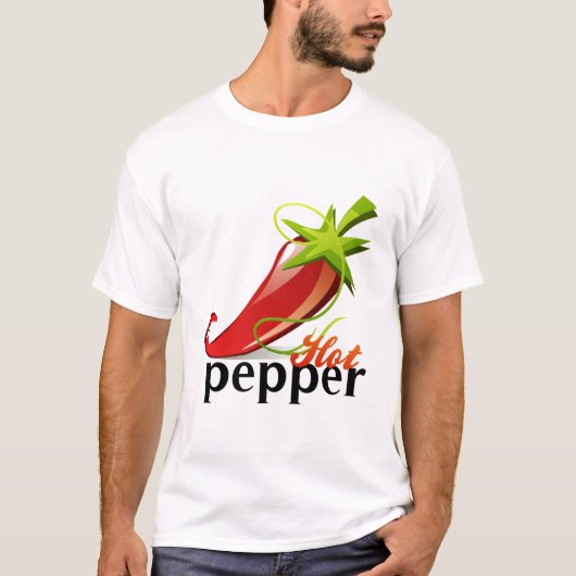 Hete paprika t-shirt (Voorkant)