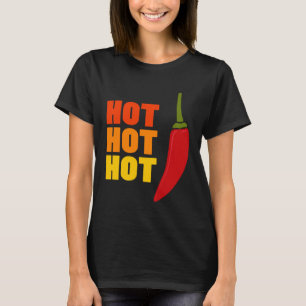hete peper rode Jalapeno pittig T-shirt