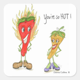 Hete Peper Sticker