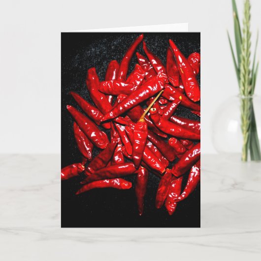 Hete Peper - Stilleven Kaart (Voorkant)