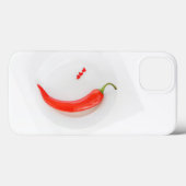 Hete peper Witte rood Case-Mate iPhone Case (Achterkant (horizontaal))